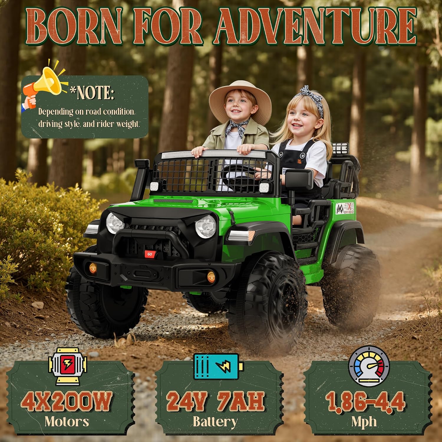 JOYRACER 24V Ride on Toys for  - Kids Toys Big W ulasan dan harga