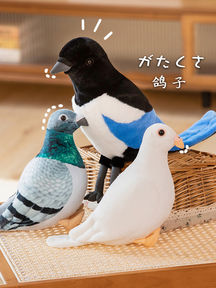 Simulation Pigeon Plush Toy Ca - Kids Toys Deals ulasan dan harga