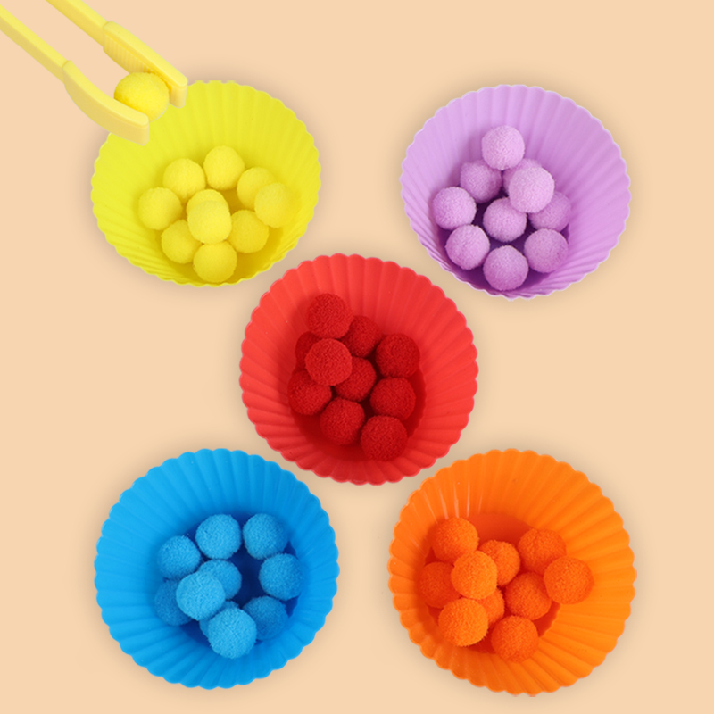 Wooden Clip Beads Toy Montesso - Kid Toys Ads ulasan dan harga