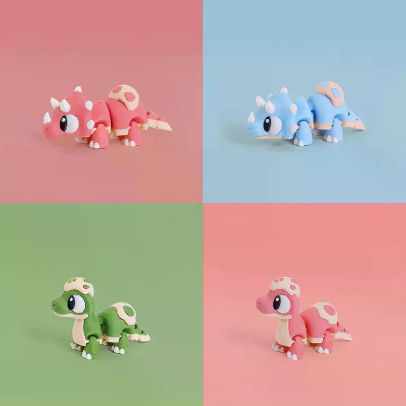 Mini 3D Printed Dinosaur Toy M - Kids Toys Home ulasan dan harga