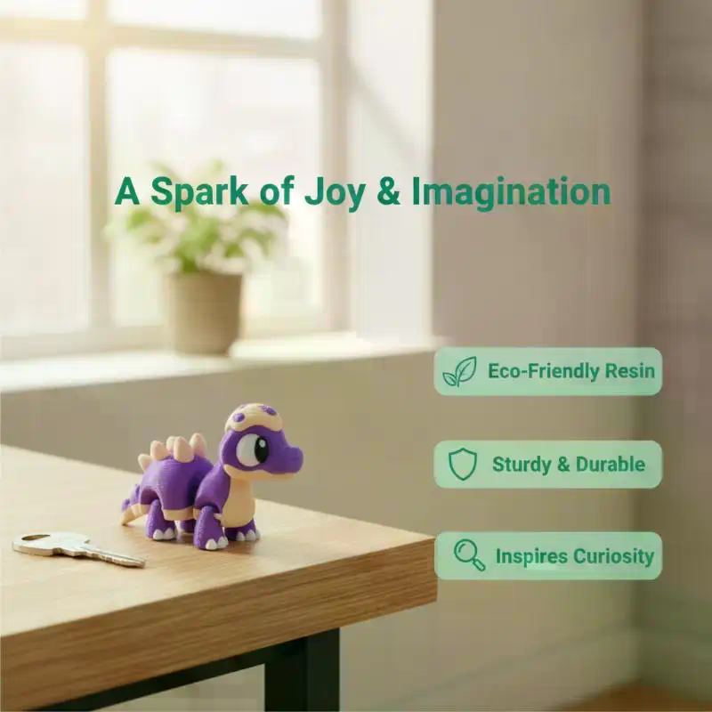 Mini 3D Printed Dinosaur Toy M - Kids Toys Home ulasan dan harga