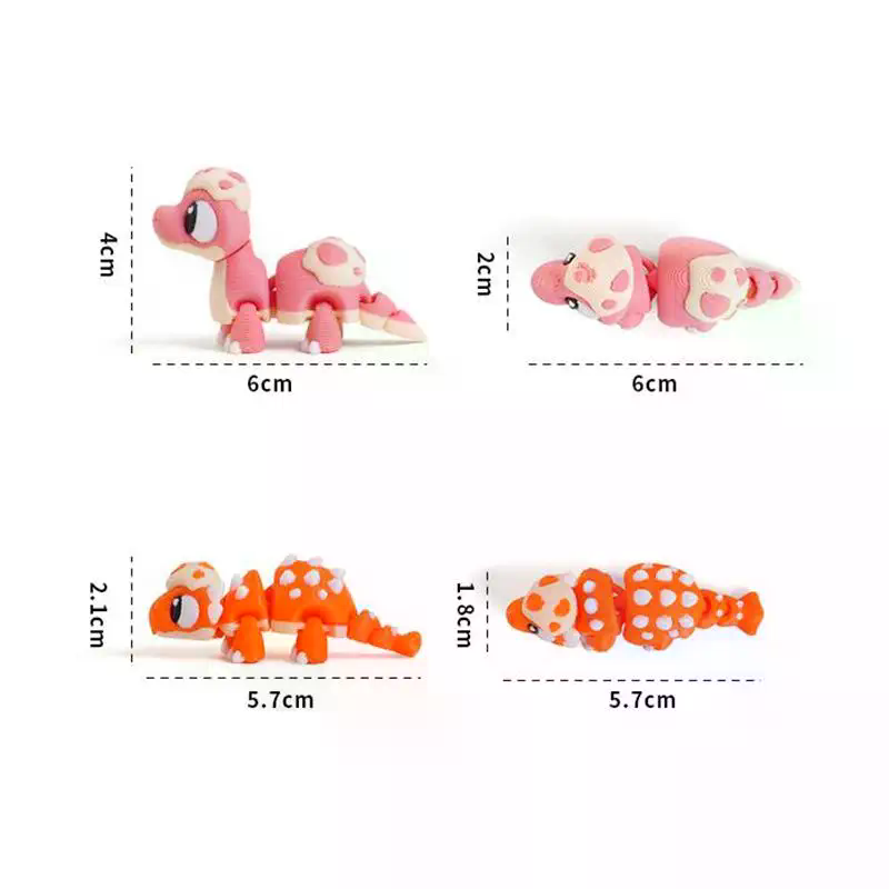 Mini 3D Printed Dinosaur Toy M - Kids Toys Home ulasan dan harga