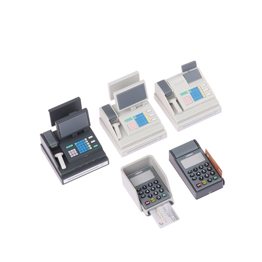 DIY Dollhouse POS Machine Play - Toy Cash Register ulasan dan harga